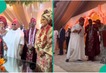 Gov Adeleke performs at Iyabo Ojo daughter’s wedding
